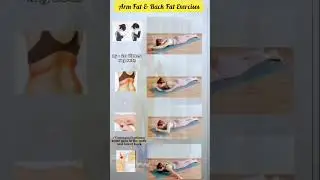 Day 2 Of 6 | LOSE ARMS FAT + DEFINE COLLARBONE + GET GIRLY SHOULDERS | Arm Fat & Back Fat Exercises