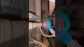 How I Replace A Boiler Drain!  #plumbinginstructor #tradeschool #plumbingtips