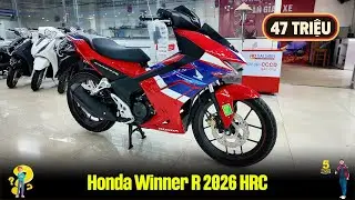 Giá xe Winner R 2026 HRC cực NGẦU ▶ 43 – 47 triệu 1 em Winner R 2026 🔴 GIÁ XE MÁY VLOGS