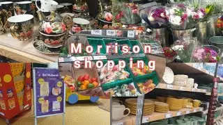 LET'S GO SHOPPING AT BRITISH SUPERMARKET MORRISON UK| HOMEWARE |GARDEN | CLOTHING#shopping#daliyvlog