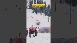 10 Feb 2023 Live Video update about snowfall in Manali | Solang valley Manali Trip call 7650888765