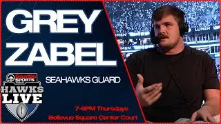Grey Zabel on His Journey To Seattle & Learning in his #Seahawks Rookie Season | Hawks Live