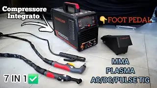 Taglierina\Saldatrice ACDC con COMPRESSORE Integrato 🔥YESWELDER FIRSTESS CT2050 | Welder e Cutter