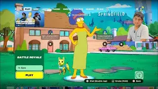 Fortnite Simpsons Boss Challenge | Funny Kid Gameplay