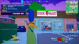 Fortnite - Visit Kwik E Mart And Complete The Delivery (Springfield Stories Quests)