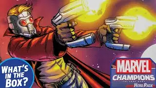 STAR-LORD Hero Pack for MARVEL CHAMPIONS - Unboxing and Look at All the Cards