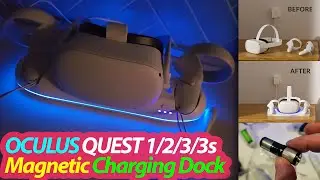 Charging Station Dock for OCULUS QUEST 1/2/3/3s - Rechargeable Best VR Accessories