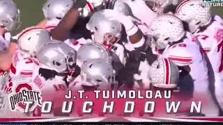 Sean Clifford Throws Pick Six to JT Tuimoloau | Ohio State vs Penn State