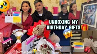 BIRTHDAY GIFT UNBOXING 🥹 IPAD, DIOR, MONEY BOUQUET😱