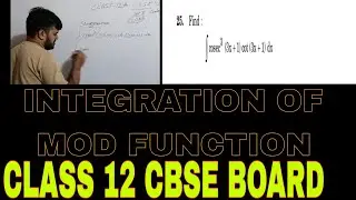 BOARD EXAM PAPER 2024 ANALYSIS INTEGRATION OF MOD FUNCTION MODEL PAPER FOR 2025 CLASS 12TH MATHS