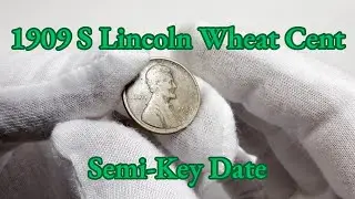 1909 S Lincoln Wheat Cent - Semi-Key Date