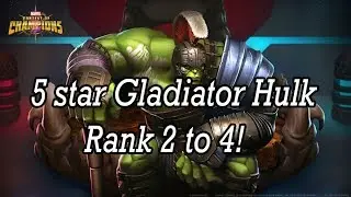 5 Star Gladiator Hulk Rank up to 4/55 - Marvel Contest of Champions