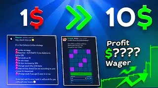 I went from 1$ TO 10$ Using Fan Strategies On STAKE!