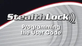 CompX Timberline: StealthLock - Programming the User Code