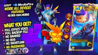 NEW Script Skin Granger Collector Agent-Z No Password Mediafire - Full Effect Voice With Logo