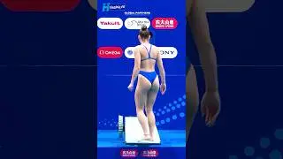 Tereza JELINKOVA - Women&rsquo;s 3m Springboard Diving highlights