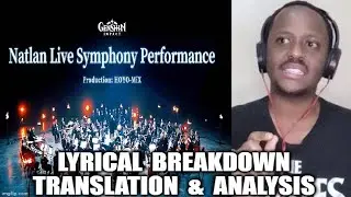 Кенийская 🇰🇪 РЕАКЦИЯ | Лирический разбор NATLAN LIVE SYMPHONY | Genshin Impact #Natlan #GenshinIm...