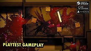 Top-Down Shooter With Absolute Mayhem! | Two Dollar Suits Playtest