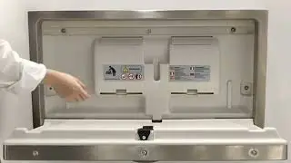 Stainless Steel Horizontal Baby Changing Station