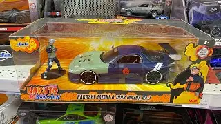 Kakashi Hatake & 1993 Mazda RX-7 - 1:24 Jada Toys Diecast Model