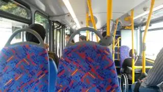 Journey on the route 607 (VWH2174 LK16DFO) Wright Gemini 3 Volvo B5LH Hybrid 14.6m Metroline West.