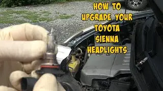 Toyota Sienna LED Headlight Bulb Upgrade. My quest to upgrade the lights on the fleet continues.