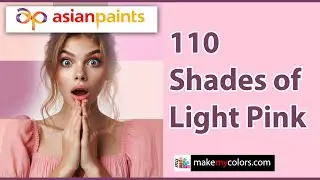 Exploring 110 Light Pink Colors of Asian Paints | Soft Hues & Design Inspiration #asianpaints