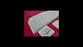 Ceramic Foam Filter #foundry #ceramic #casting #ceramicfoamfilter #ceramicfilter