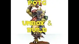 POTG UNBOX AND BUILD BLOOD BOWL TROLL & Special Play Cards