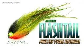 Завязывание варианта Flash tail &mdash; руководство по вязанию мушек на щуку
