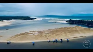 Noosa River Estuary by Drone Cinematic Aerial Footage