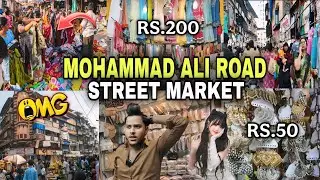 Mohammad Ali Road Market | Mumbai's Famous Ladies Clothing Market | Street Shopping Market in Mumbai