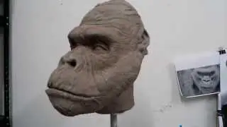 Gorilla Sculpture: EDFX Mask