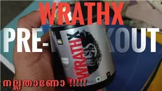 Muscle blaze wrathx pre workout review | best pre-workout ever?! | malayalam gym