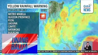 Weather update as of 7AM (November 25, 2025) | Unang Balita