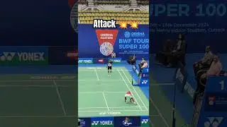 Attack 💣                              #odisha #odishasports #badminton #motivation #hardwork #focus