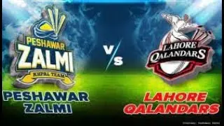 LIVE PSL Eliminator 2 | Lahore Qalandar Vs Peshawar Zalmi | LIVE Score and Commentary