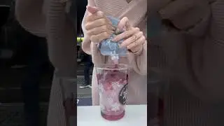 cute drink #asmr #relaxing #drink