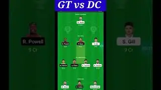 gt vs dc dream11 team preview | dream11 team gt vs dc | gl team prediction gt vs dc #gtvsdc #ipl2022