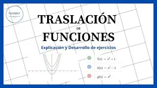 Traslación de Funciones  - Ejercicios resueltos