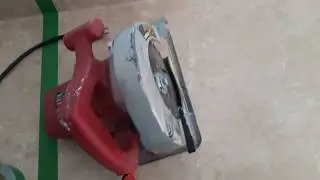 КАК ОТРЕЗАТЬ КУХОННУЮ СТОЛЕШНИЦУ ДОМА С ПОМОЩЬЮ ПИЛЫ Skill Saw — своими руками