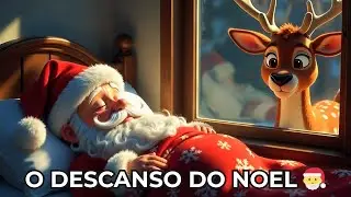 O Descanso do Noel 🎅💤 - M&uacute;sica de Ninar de Natal (Ronc Fiii)