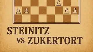 Wilhelm Steinitz vs Johannes Zukertort | Game 6 - World Chess Championship 1886 | Steinitz Triumphs!
