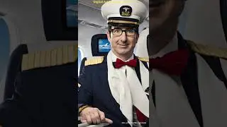 Digital Art Parody - What if John Oliver was a Pilot 2