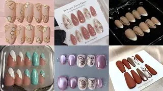 Press-On Nails That Look Salon-Perfect! | 2025 Trending Designs | Affordable, Easy & Stylish!