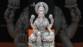 #silver antique Lakshmi Devi idol.small to big sizes r available.starting from 10 grams #silveridols