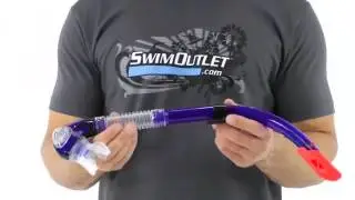 1  Sporti Aqua Pro II Silicone Snorkel   SwimOutlet com