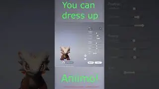 You can dress up your Aniimo! and customize how it is being worn!