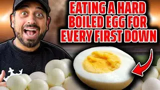 Eating A Hard Boiled Egg For EVERY First Down In Bears vs. Vikings presented by DraftKings