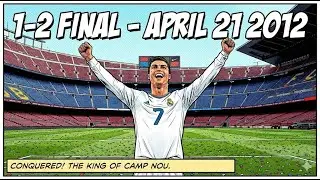 Ronaldo Conquers Camp Nou! Barcelona 1-2 Real Madrid 2012 ⚽